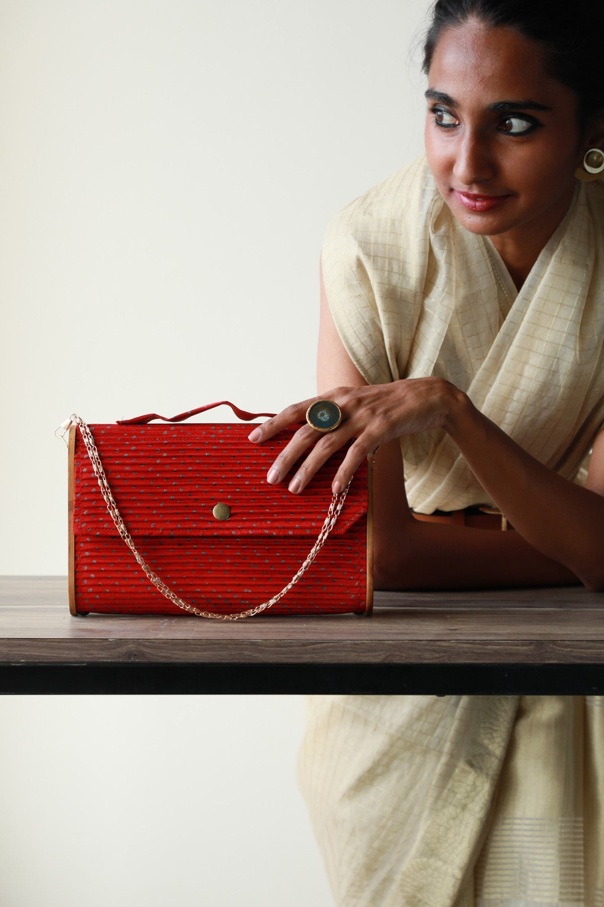 Soie Upcycled Capsule Clutch - CiceroniClutchLukka Chuppi