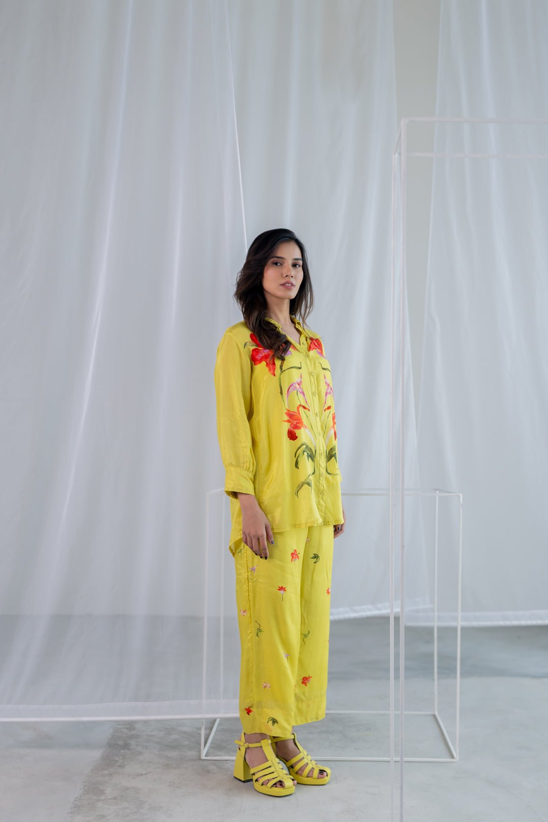 Solar Botanicals Shirt Co - ord Set - CiceroniCo - ord SetSilai Studio