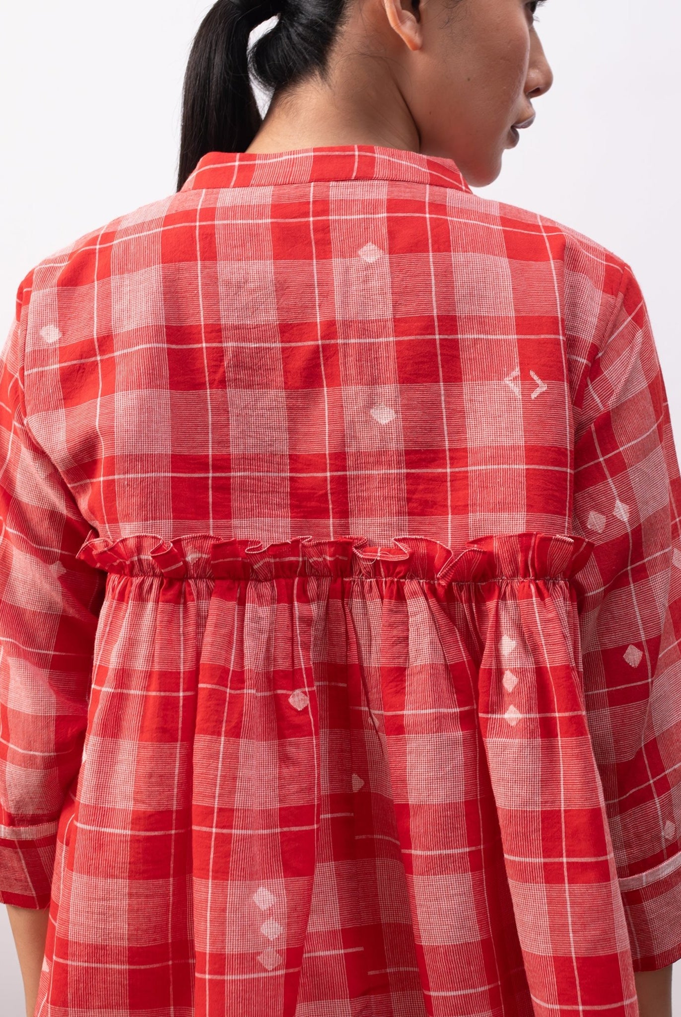 Sophie Layered Set - Red - CiceroniSkirt SetHiranya
