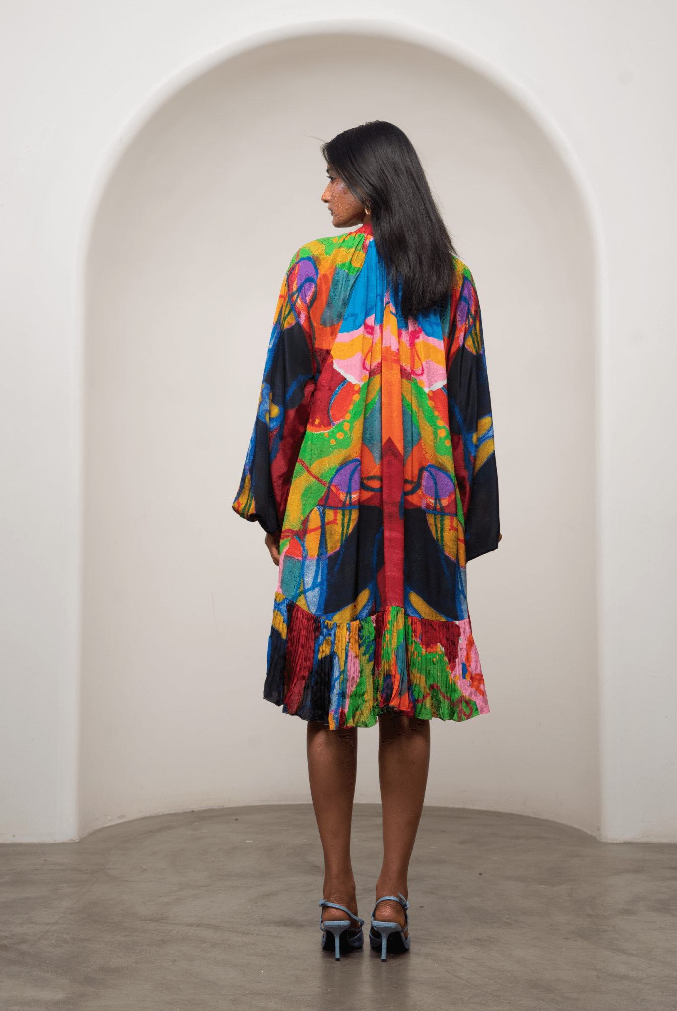 Sorel Gathered Dress - CiceroniDressesAdvait