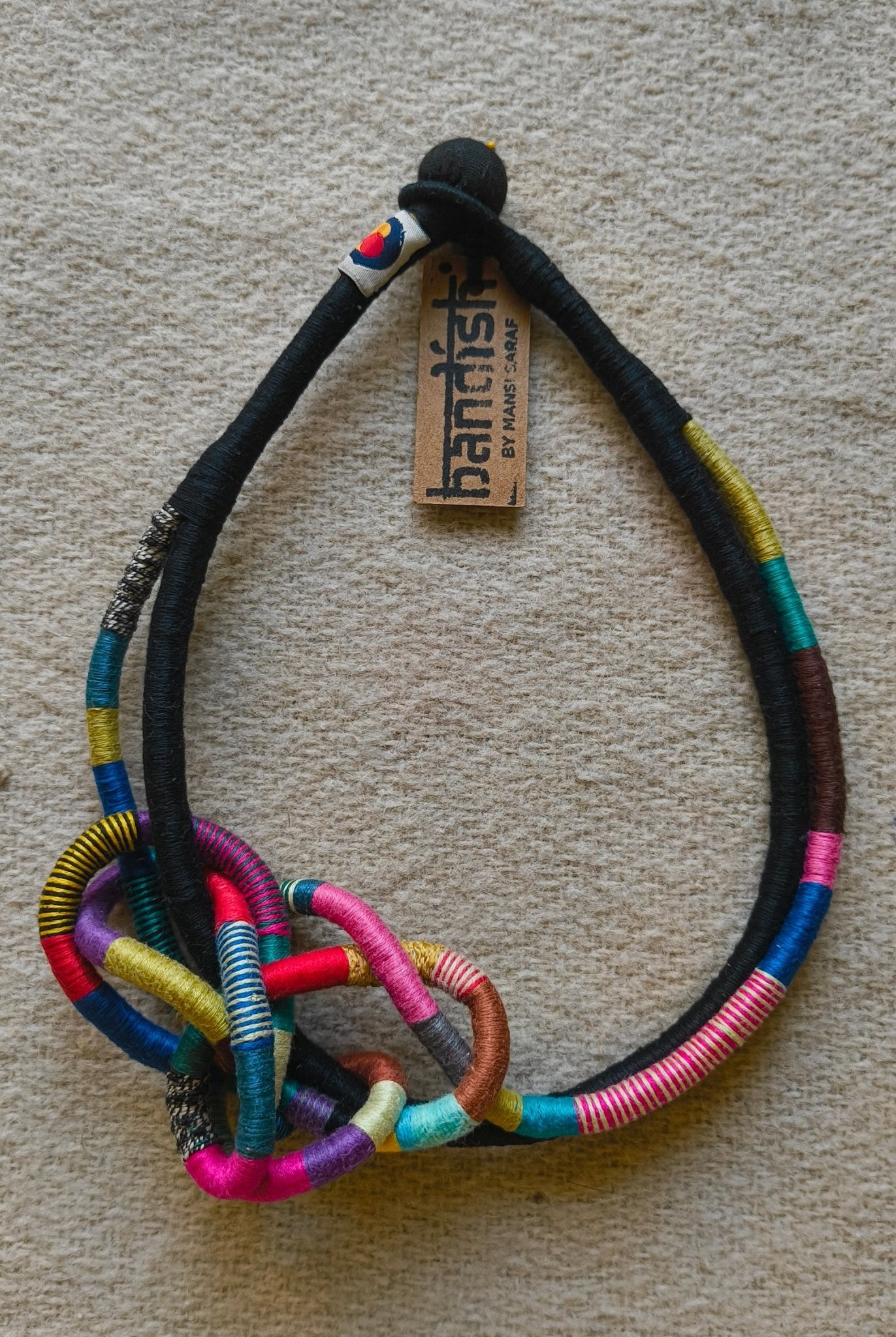 Spectrum Knot Necklace - CiceroniNeckpieceBandish