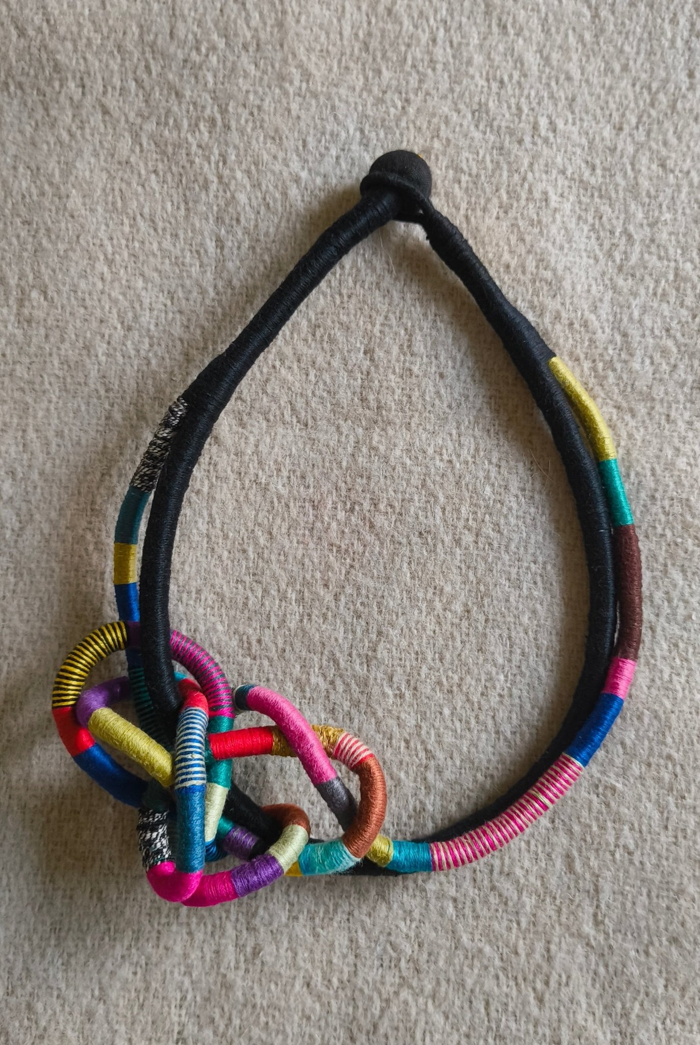 Spectrum Knot Necklace - CiceroniNeckpieceBandish