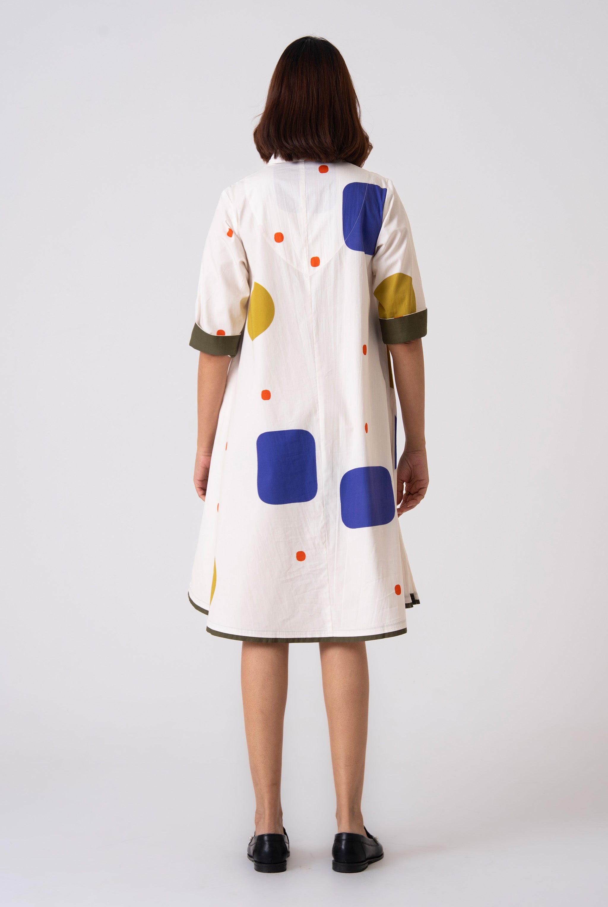 Spot Dress - Blue - CiceroniDressesThe Kaatn Trail
