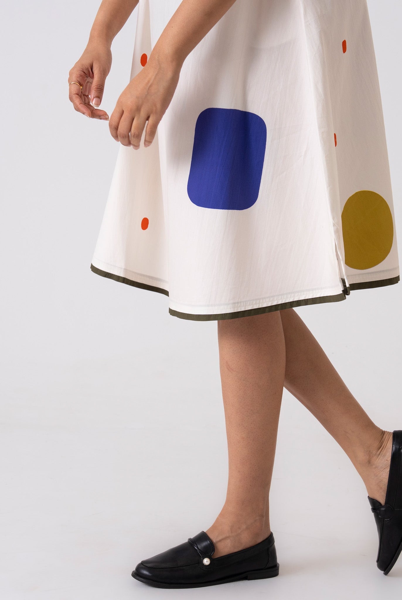 Spot Dress - Blue - CiceroniDressesThe Kaatn Trail