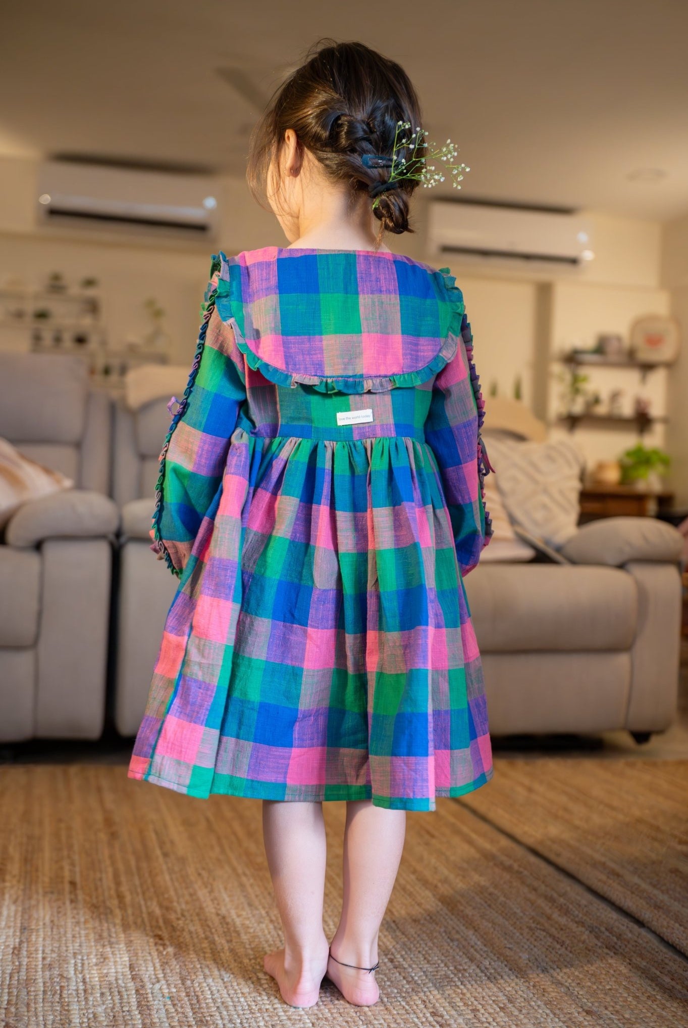 Spring Up Peter Pan Collar Dress - CiceroniShirtsLove The World Today