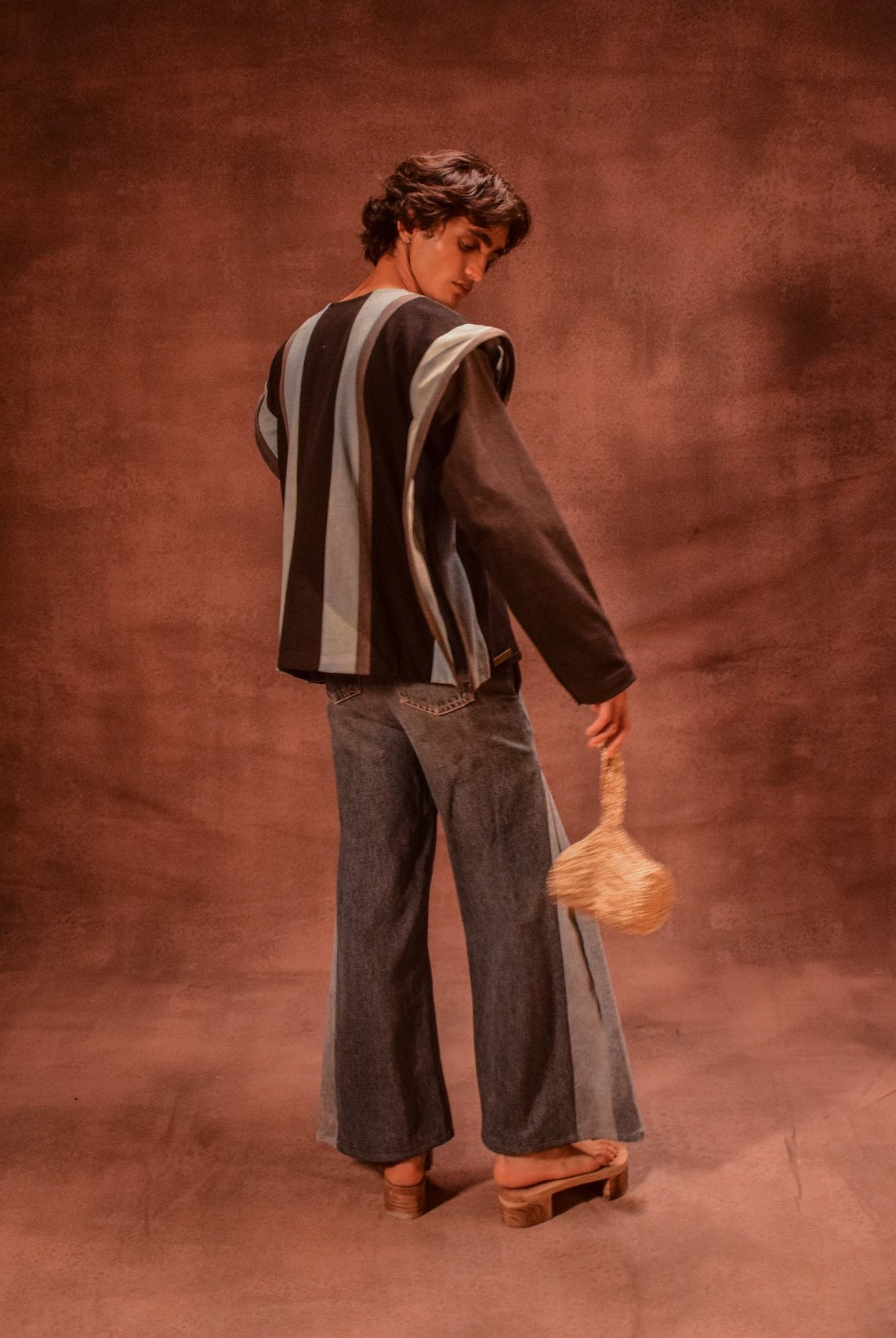 Square Panelled Shacket - CiceroniJacketsAnam Husain