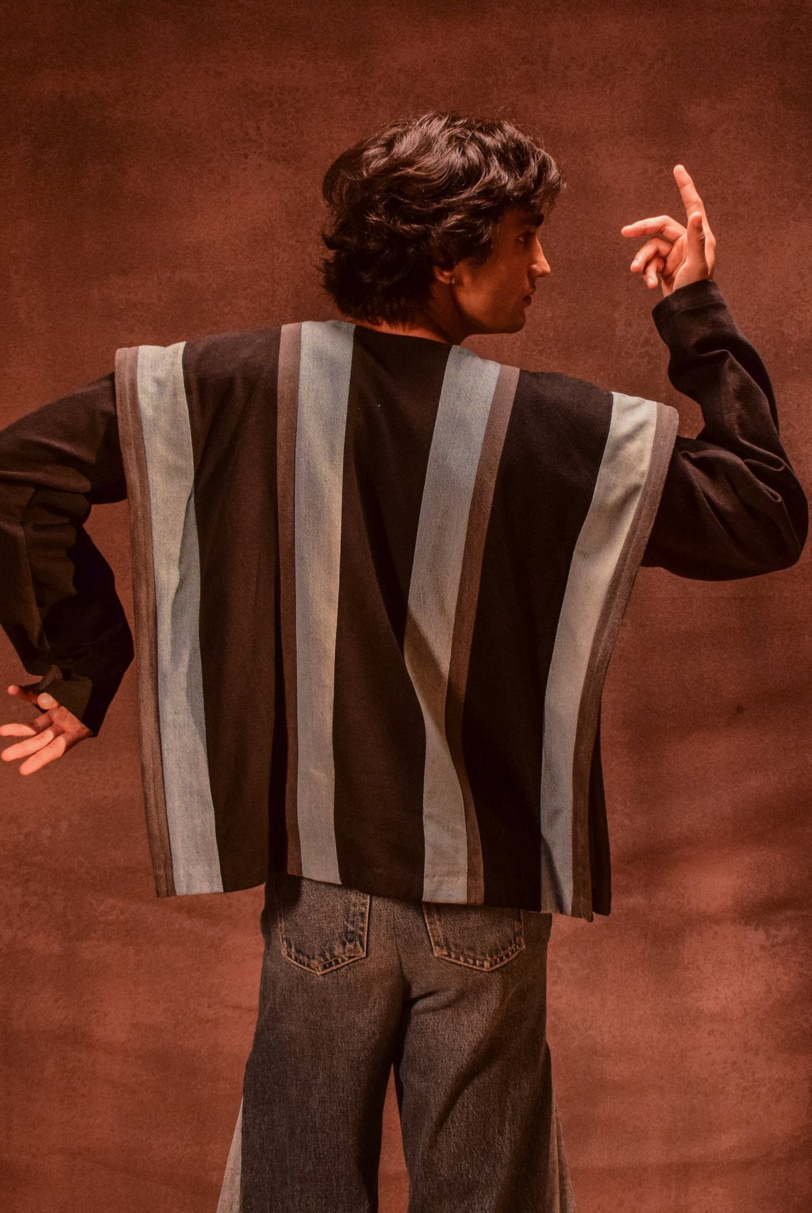 Square Panelled Shacket - CiceroniJacketsAnam Husain