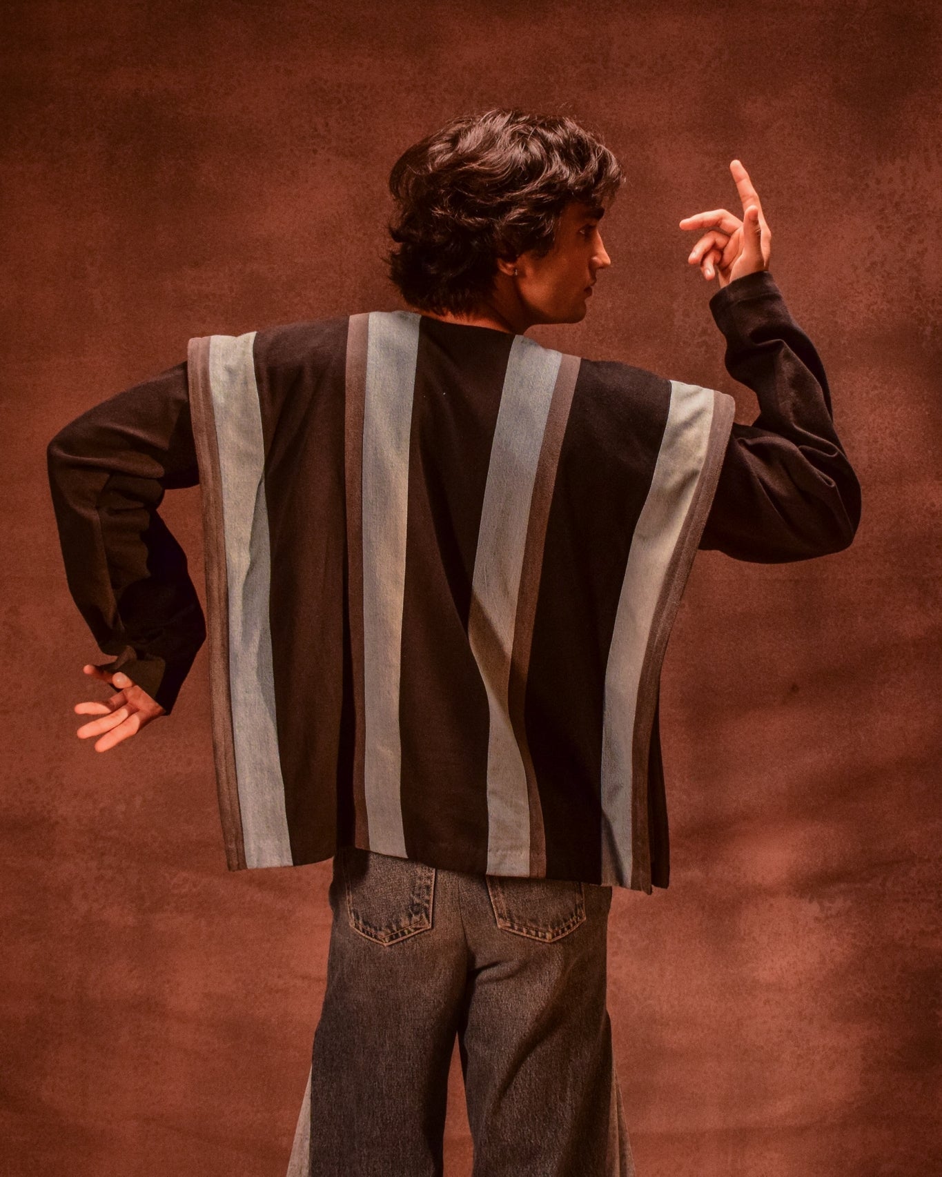 Square Panelled Shacket - CiceroniJacketsAnam Husain