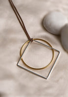 Squircle Necklace - CiceroniNecklaceMerald Curio