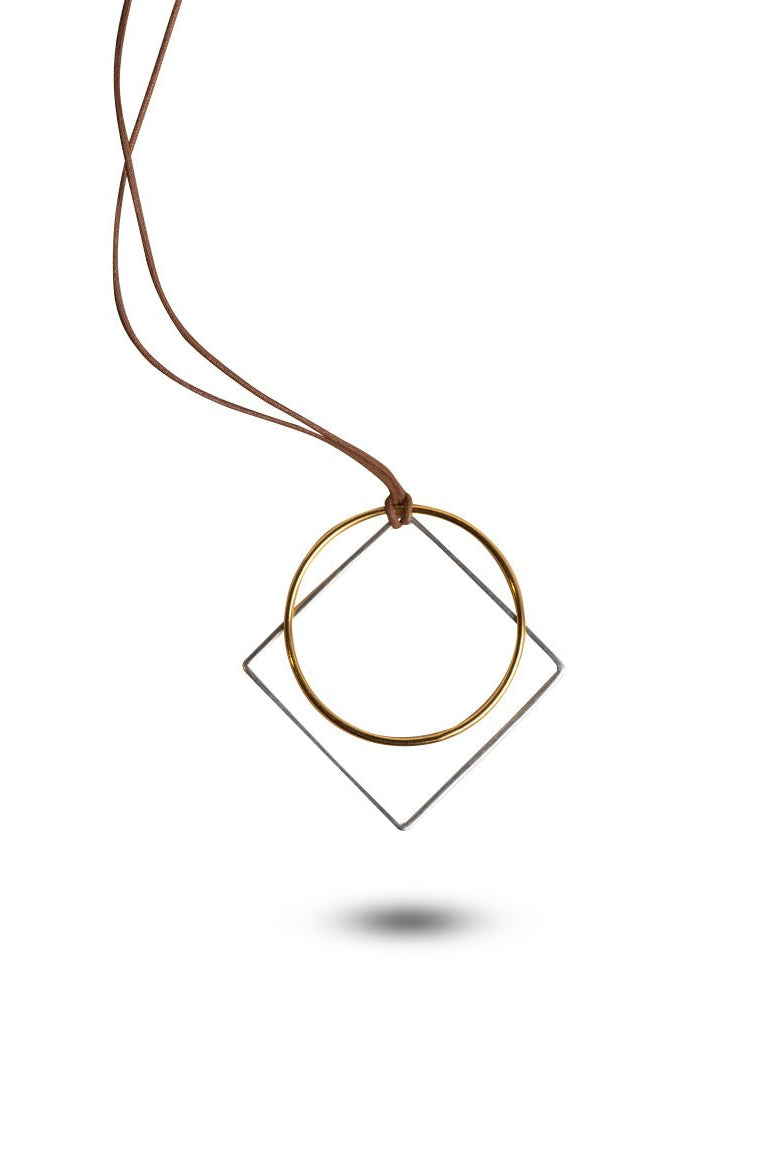 Squircle Necklace - CiceroniNecklaceMerald Curio
