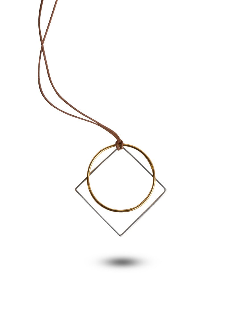 Squircle Necklace - CiceroniNecklaceMerald Curio