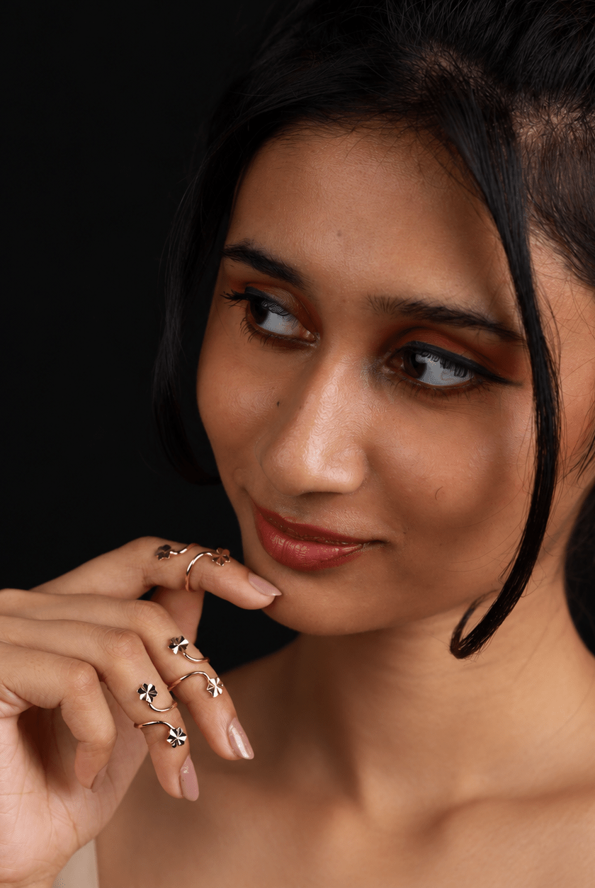 Star Petal Nail Ring - CiceroniNail RingKalon Art Jewellery