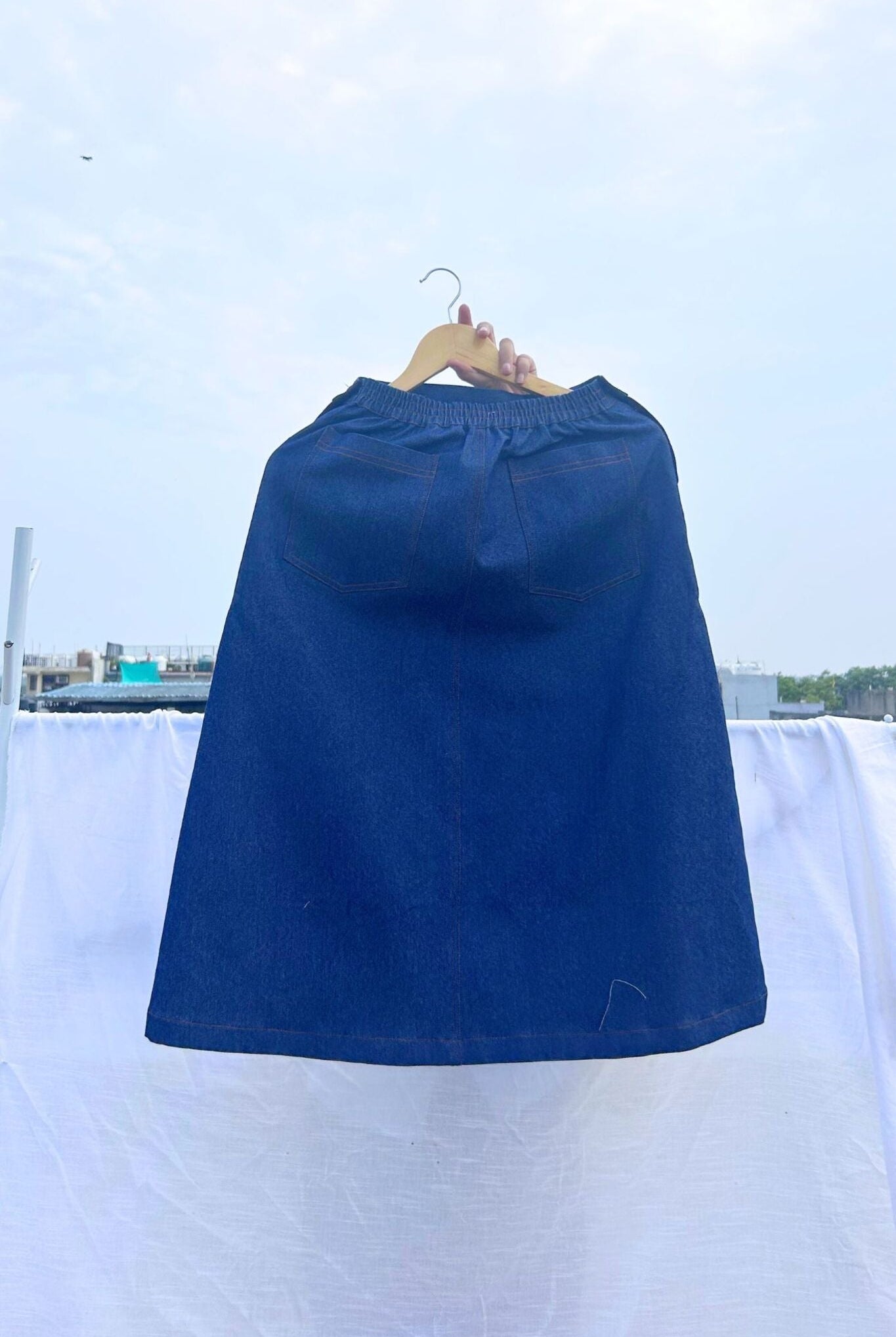 Starglade Denim Skirt - CiceroniSkirtsDoodlage