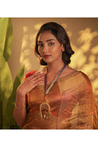 Statement Temple Necklace with Moon Motifs - CiceroniNecklaceAarika