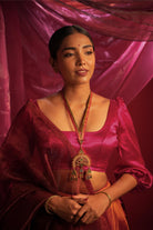 Statement Temple Necklace with Moon Motifs - CiceroniNecklaceAarika