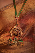 Statement Temple Necklace with Moon Motifs - CiceroniNecklaceAarika