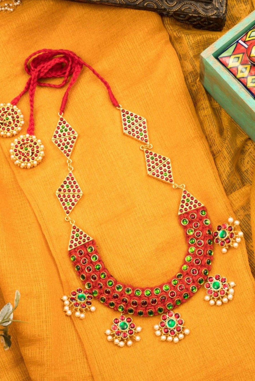Statement Temple Neckpiece - CiceroniNecklaceAarika