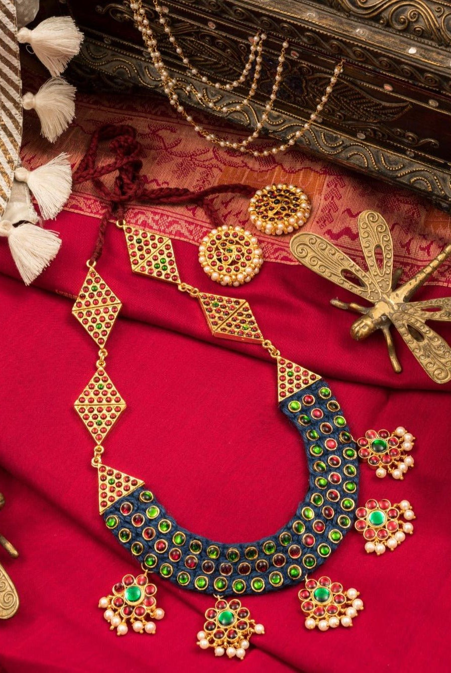 Statement Temple Neckpiece - CiceroniNecklaceAarika