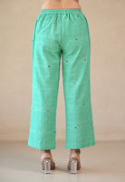 Straight Cut Pant - Mint Green - CiceroniPantsRang by Rajvi