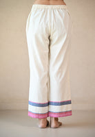 Straight Cut Pant - Natural White - CiceroniPantsRang by Rajvi
