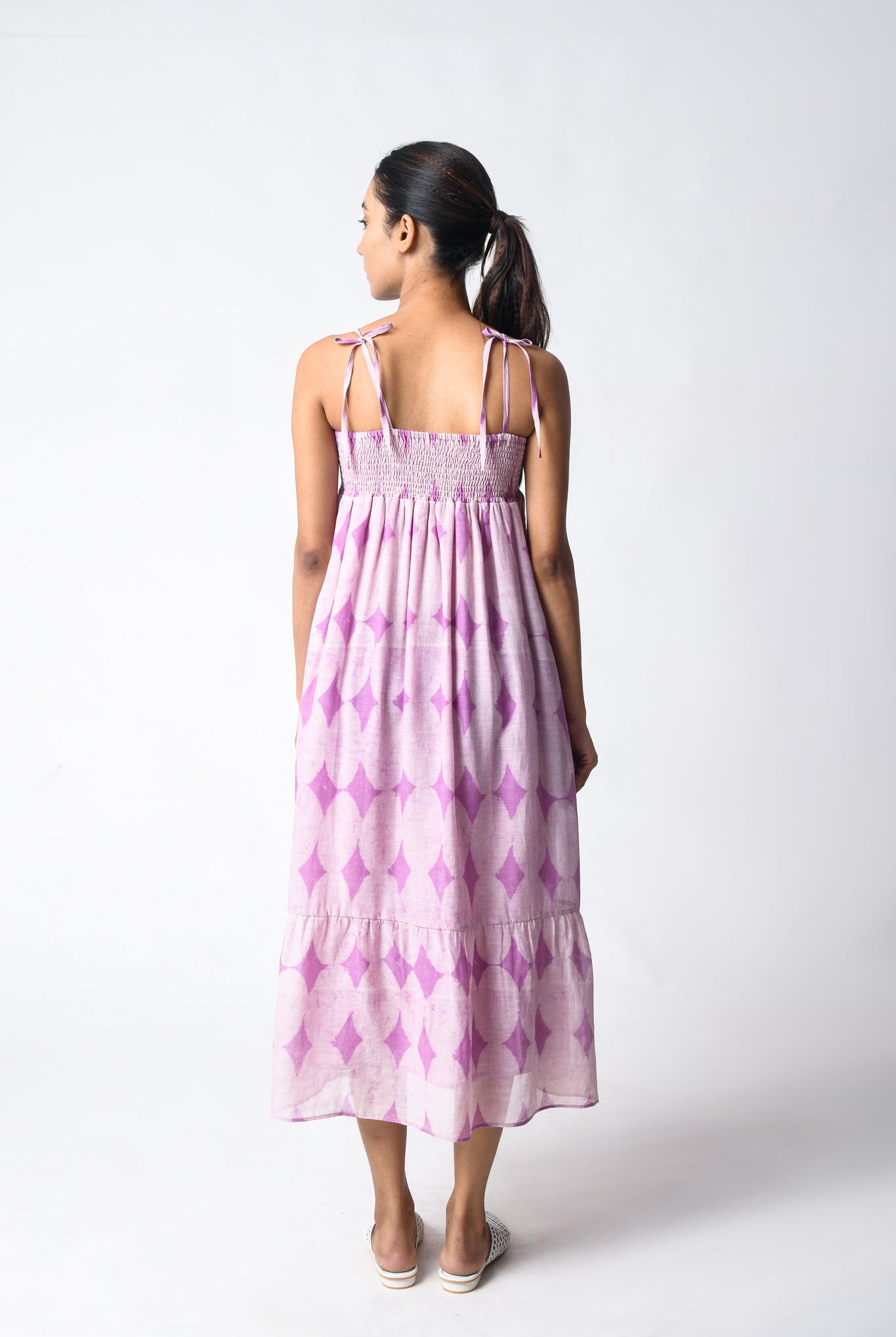 Strappy Plum Dress - CiceroniDressesJayati Goenka