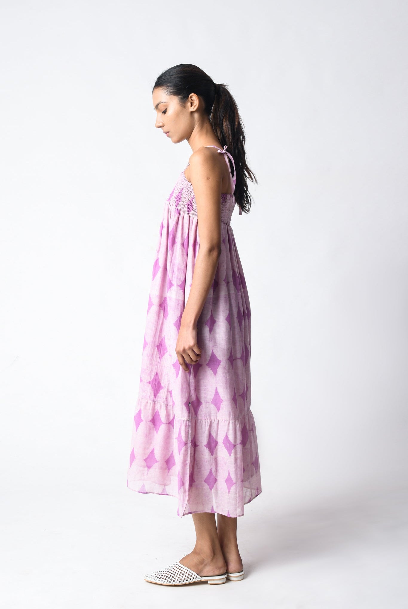 Strappy Plum Dress - CiceroniDressesJayati Goenka