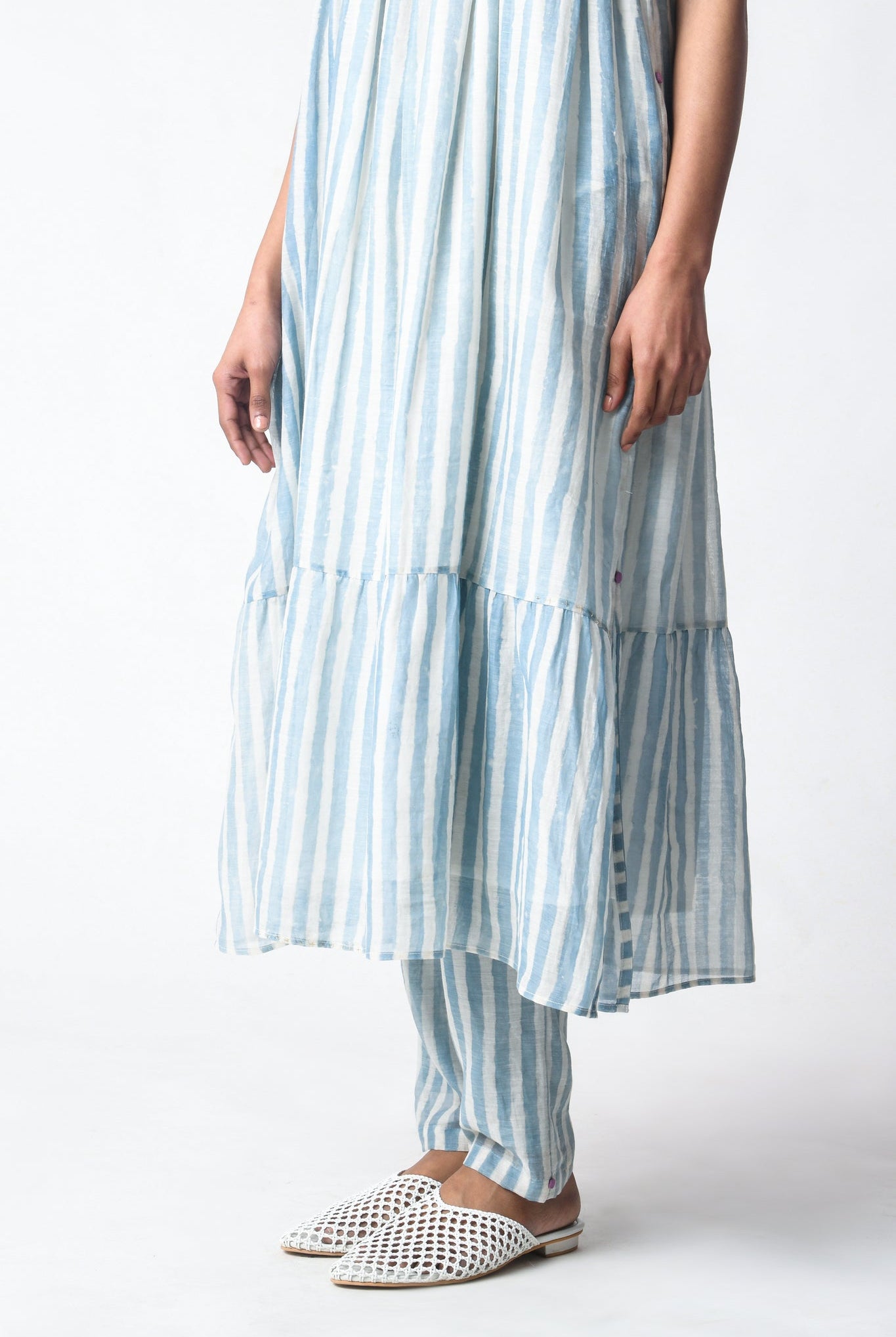 Strappy Sky Co - ord Set - CiceroniKurta Set, Everyday WearJayati Goenka