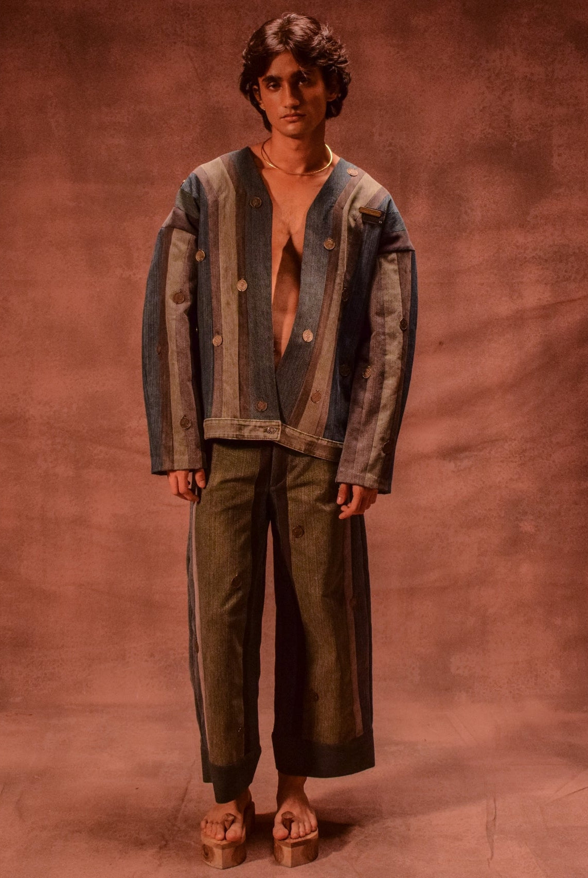 Stripe Pants - CiceroniPantsAnam Husain