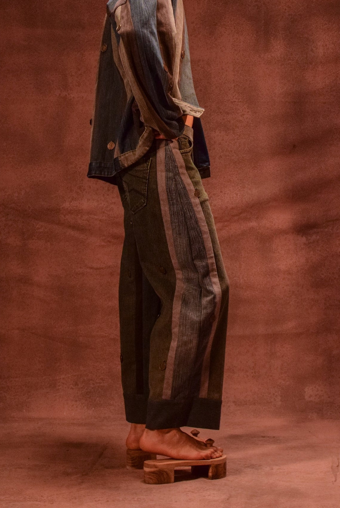 Stripe Pants - CiceroniPantsAnam Husain
