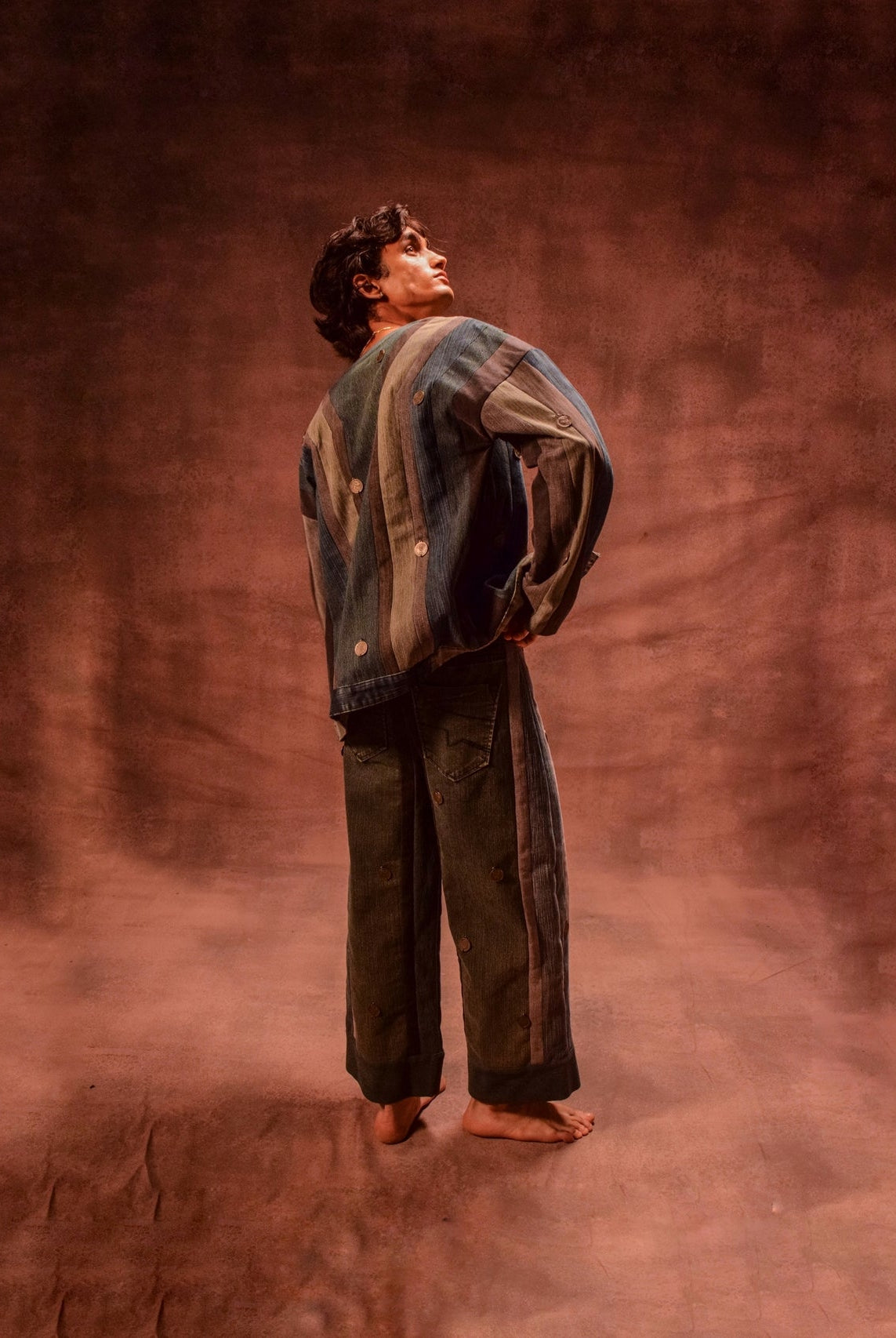 Stripe Pants - CiceroniPantsAnam Husain