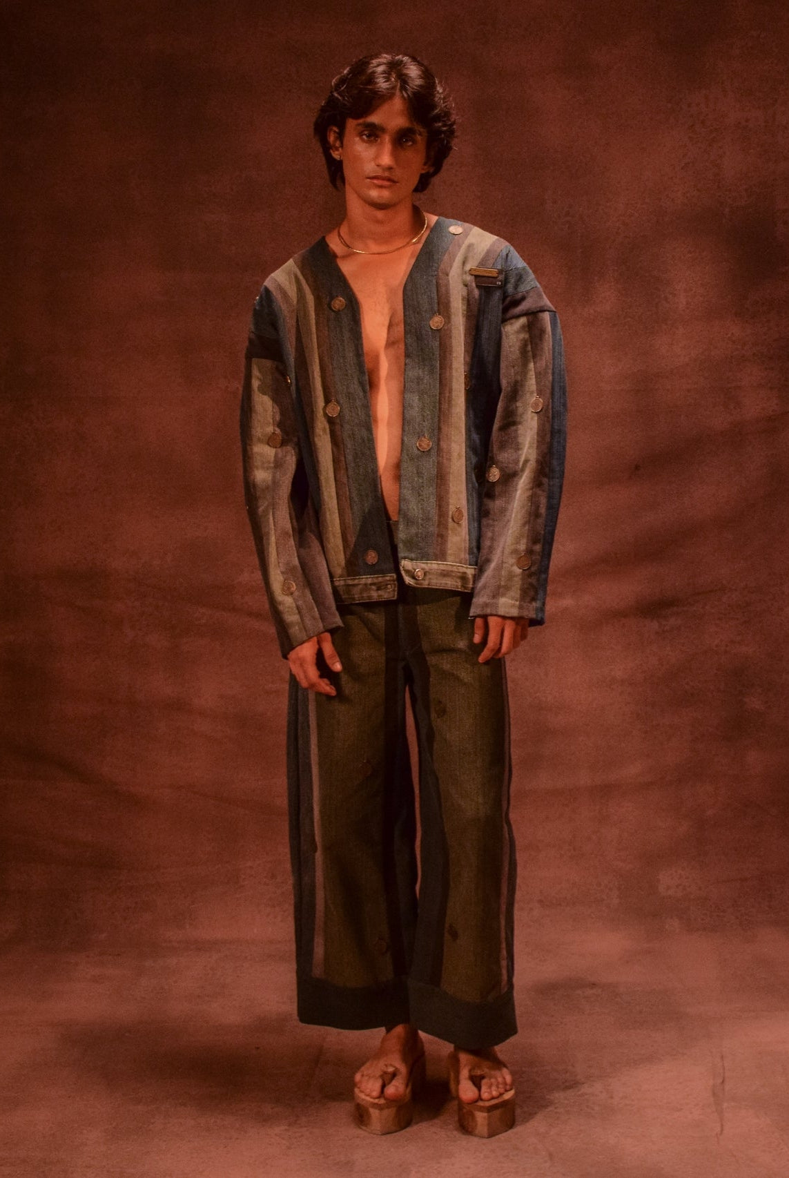 Stripe Pants - CiceroniPantsAnam Husain