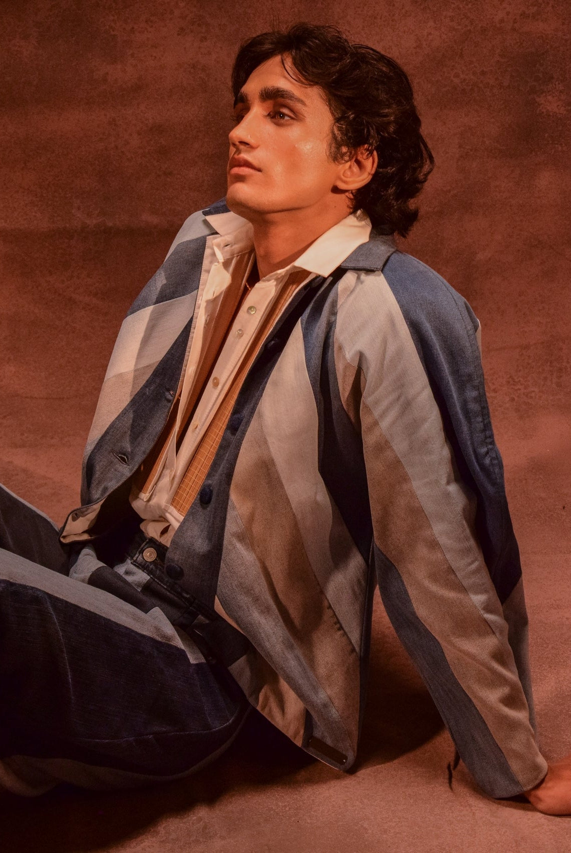 Striped Jacket - CiceroniJacketsAnam Husain