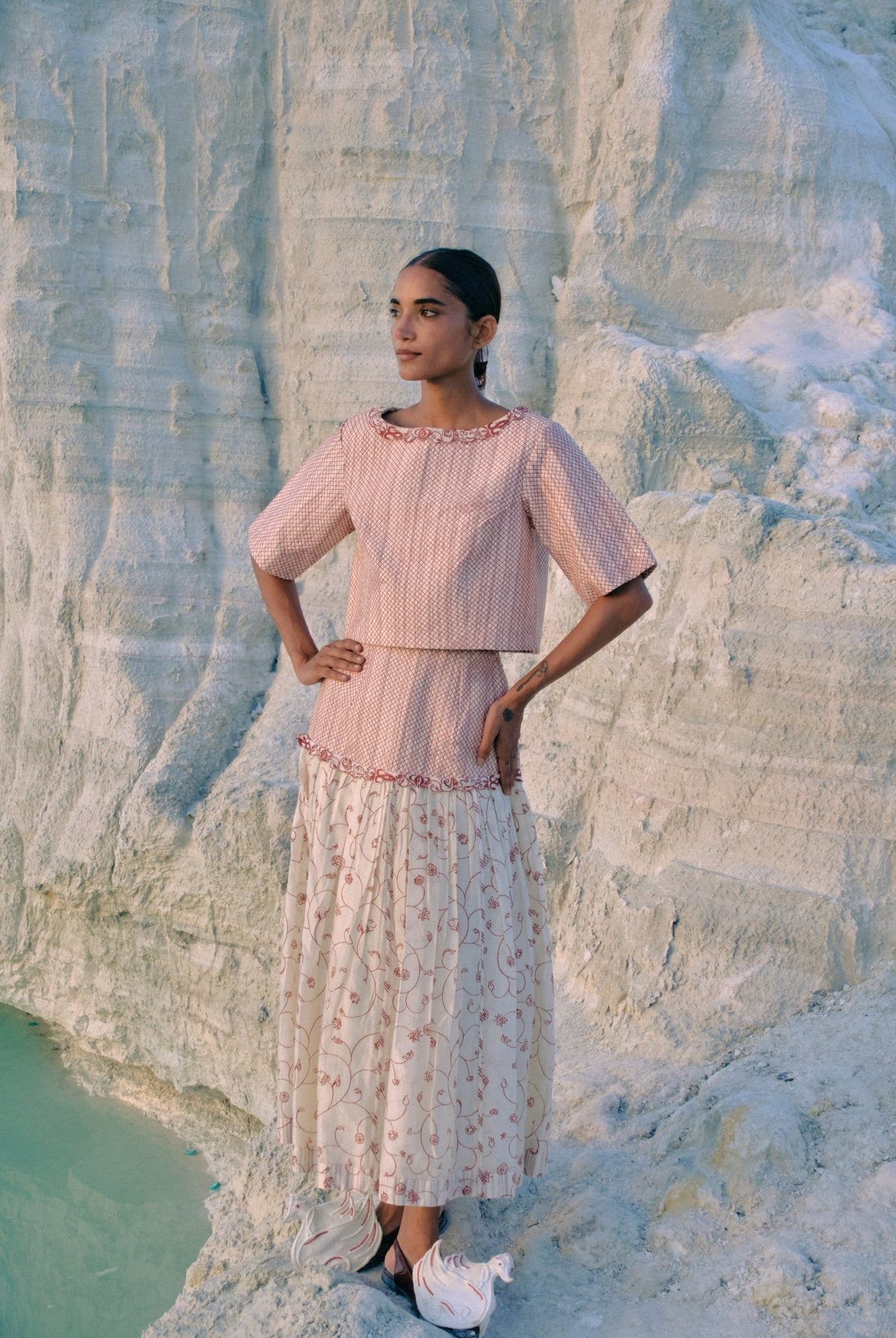 Su Pan Quilted Top - CiceroniTopsAhmev