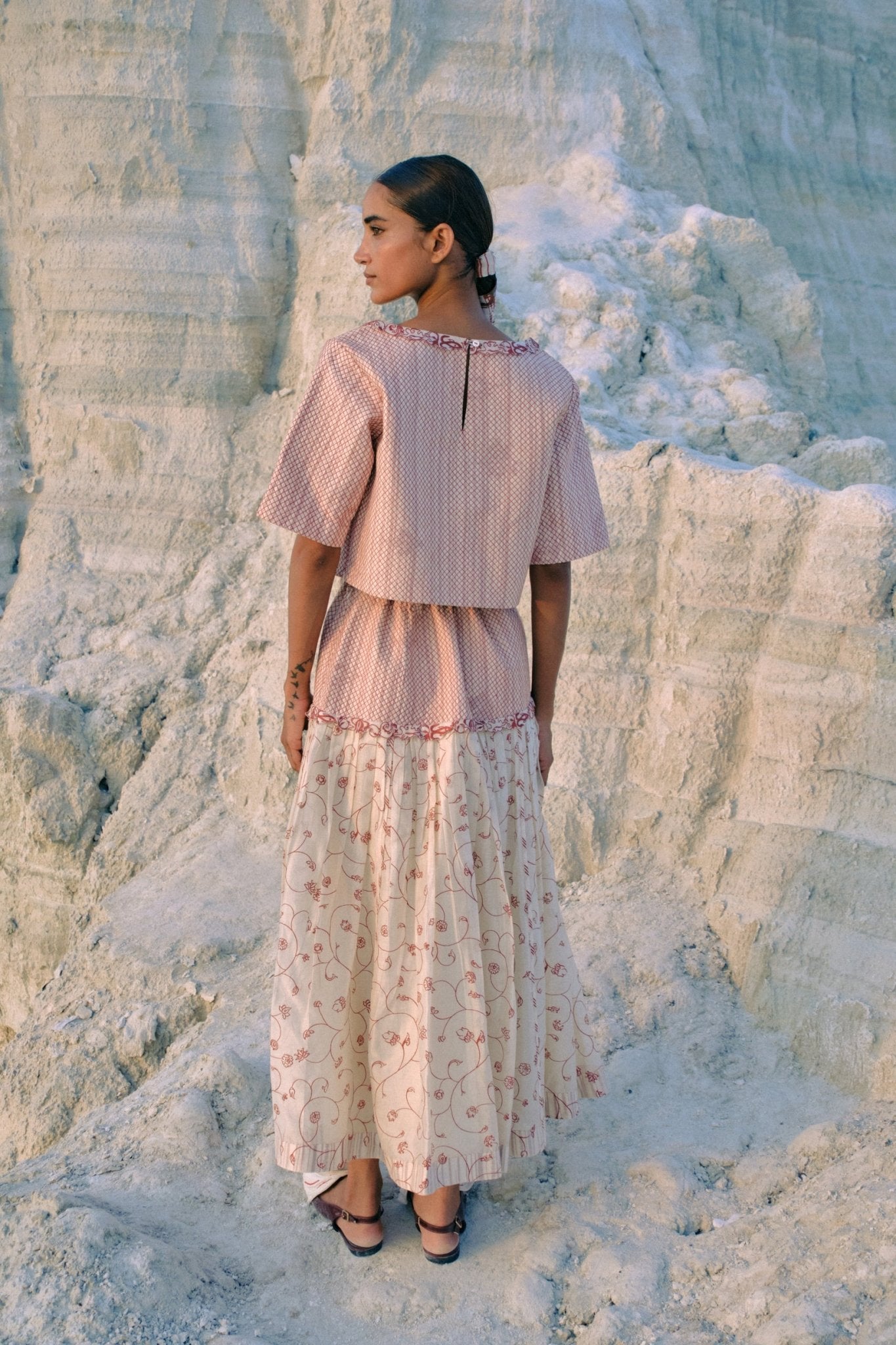 Su Pan Quilted Top - CiceroniTopsAhmev