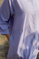 Summer Purple Buttondown Kurta Set - CiceroniKurta Set, Everyday WearMaidaan