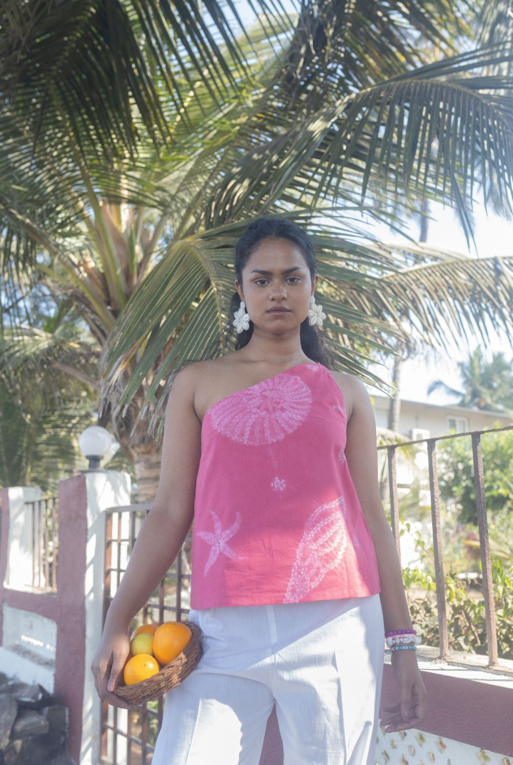 Sun - Kissed Shoulder Top - CiceroniTopsAnushé Pirani