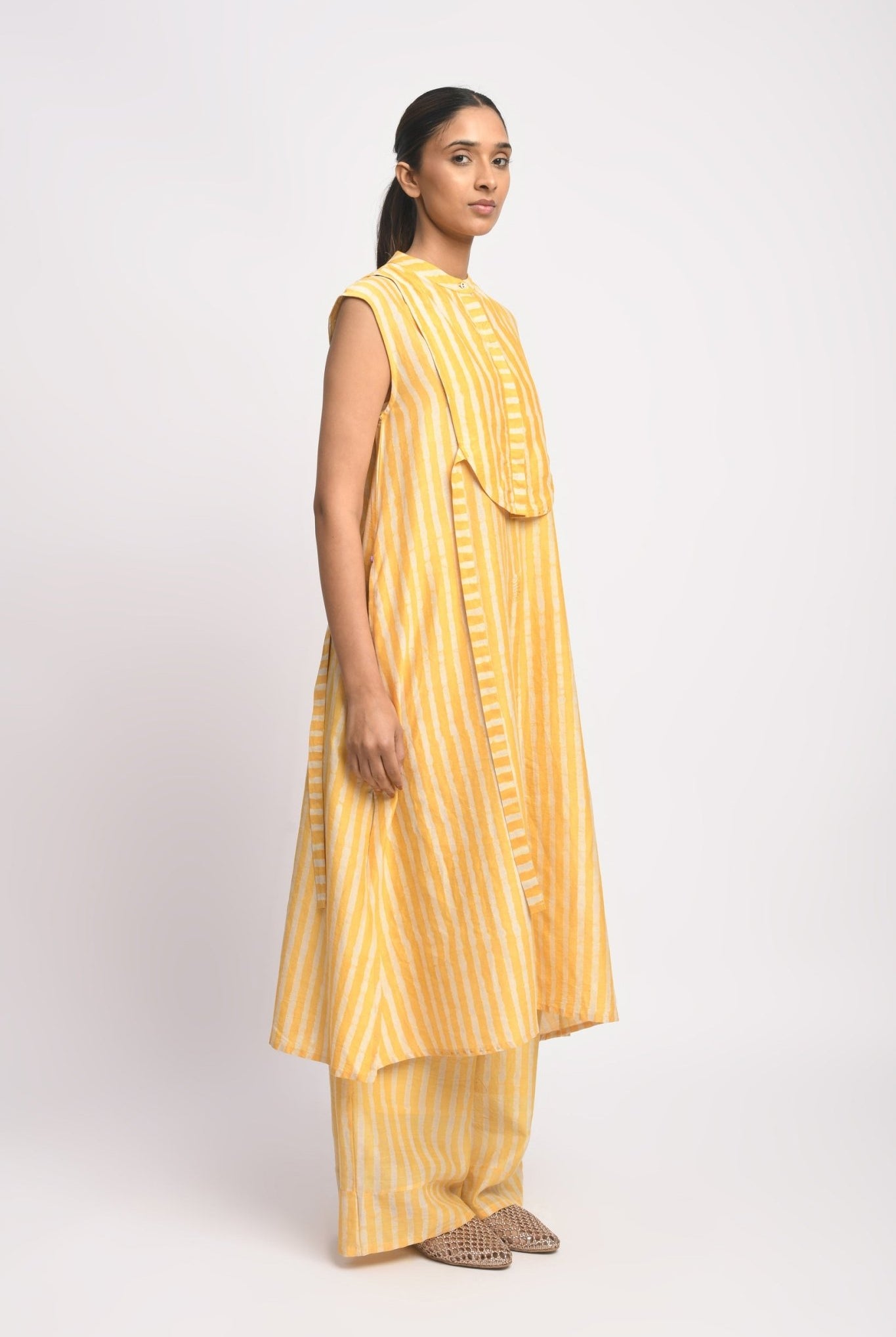 Sun Stripe Co - ord Set - CiceroniKurta Set, Everyday WearJayati Goenka