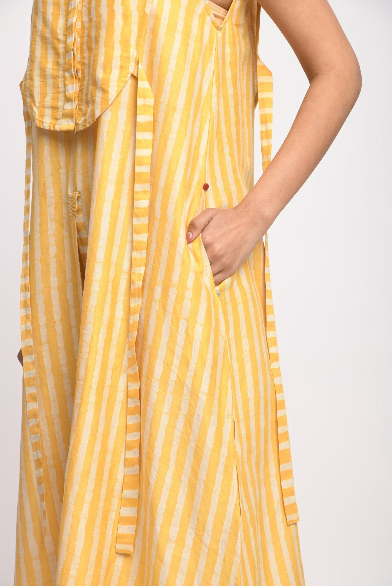 Sun Stripe Co - ord Set - CiceroniKurta Set, Everyday WearJayati Goenka