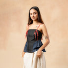 Sunhat Spell Denim Top - CiceroniTopDoodlage