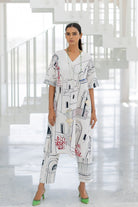 Sunlit Vistas Embroidered Kurta Set - CiceroniKurta Set, Everyday WearSilai Studio