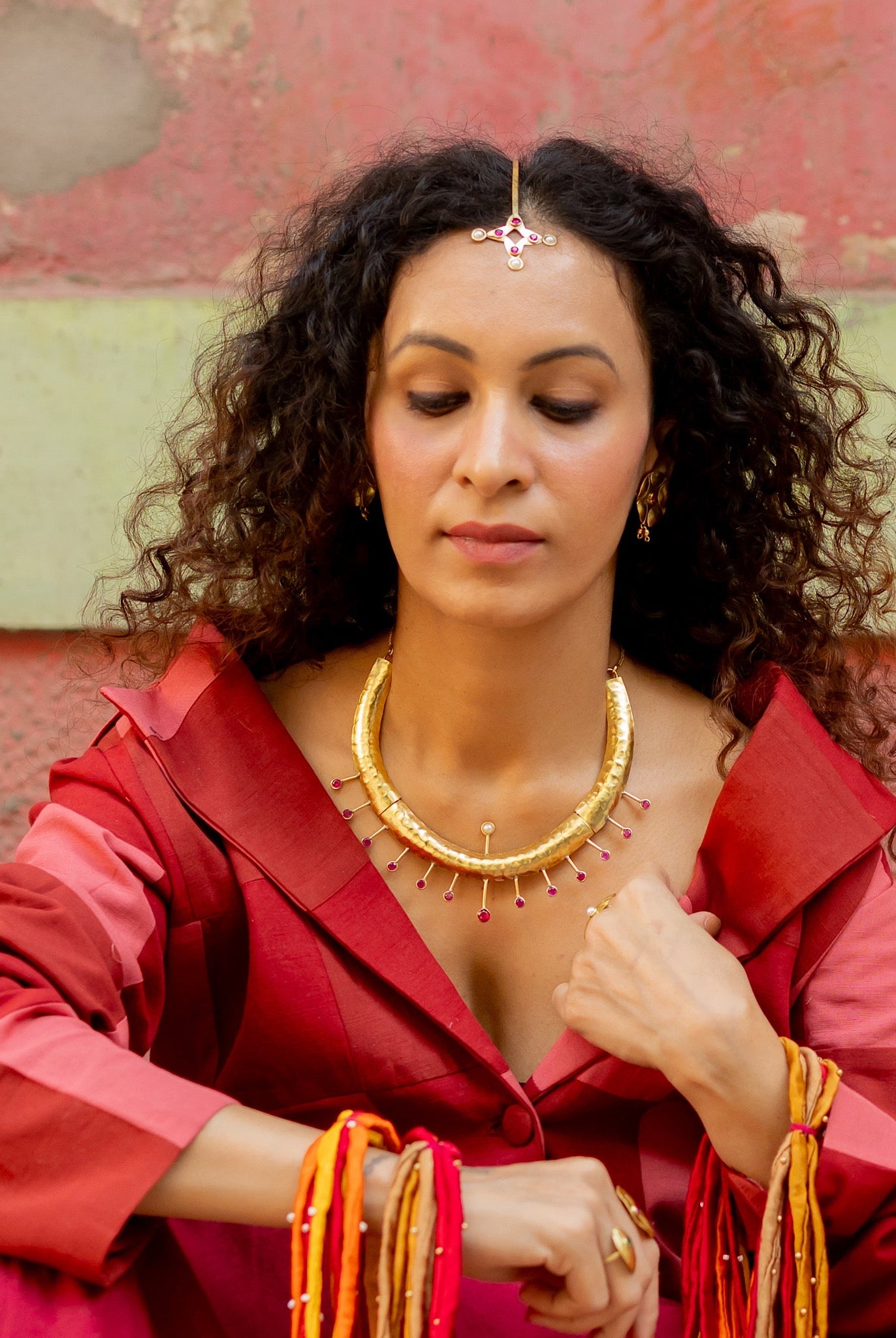 Surya Necklace - CiceroniNeckpieceBy Nirjari