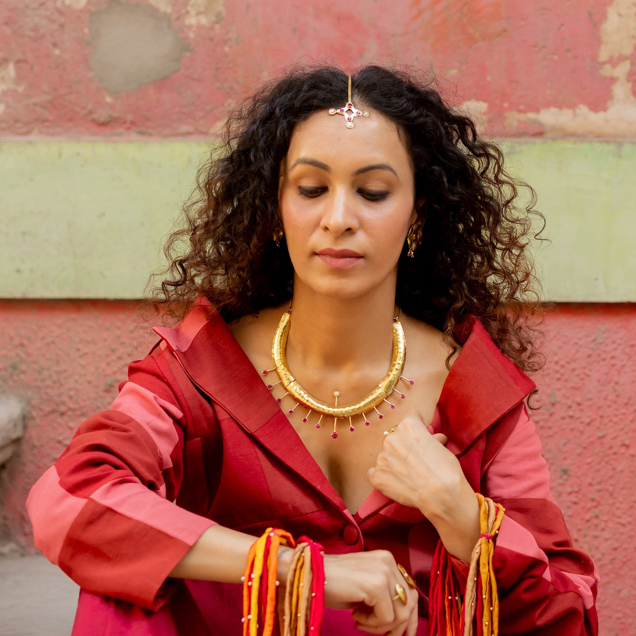 Surya Necklace - CiceroniNeckpieceBy Nirjari