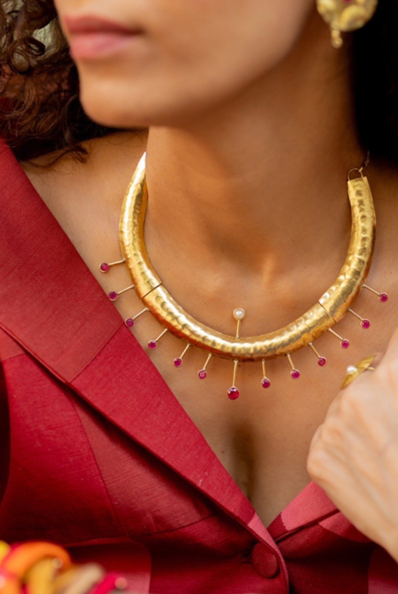 Surya Necklace - CiceroniNeckpieceBy Nirjari