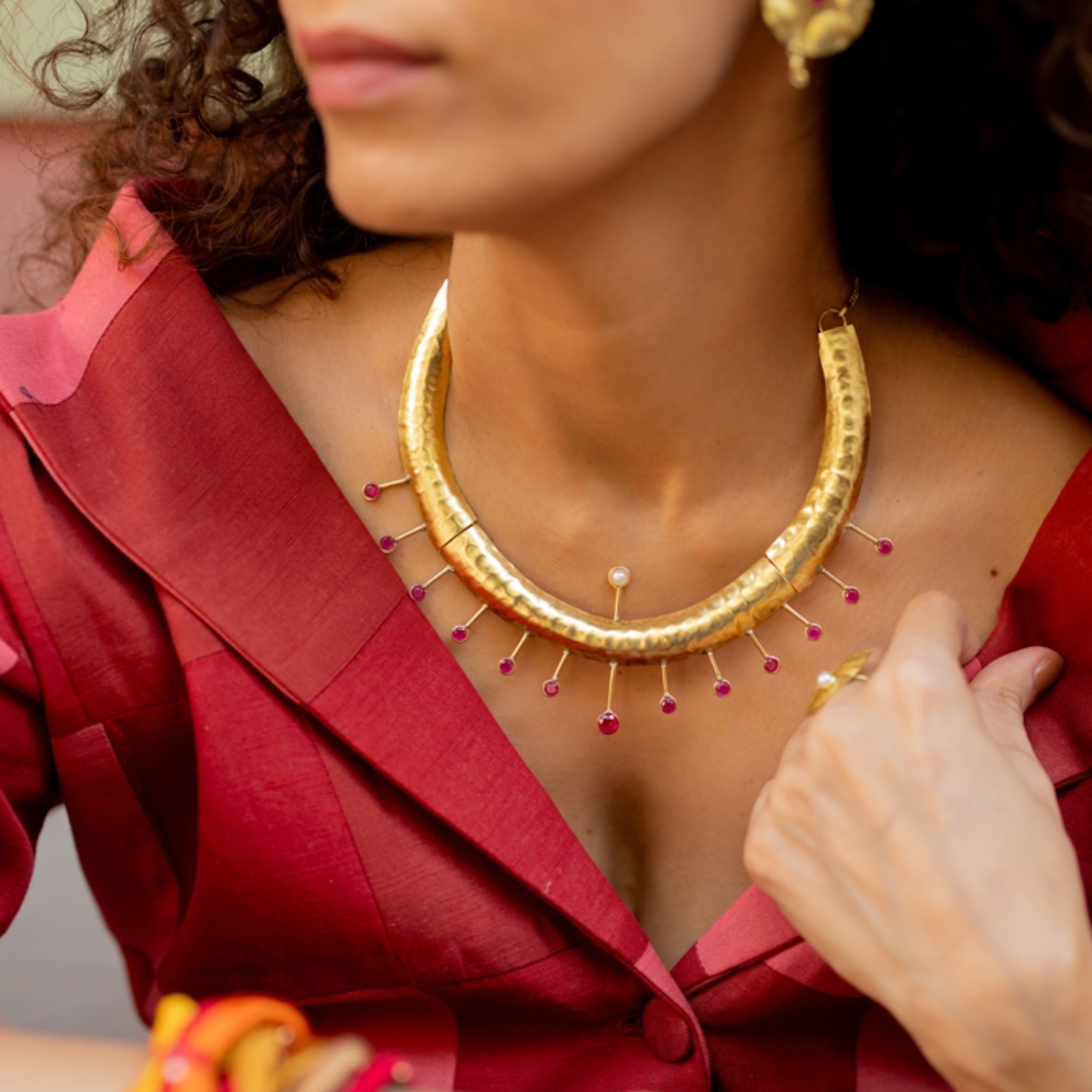 Surya Necklace - CiceroniNeckpieceBy Nirjari