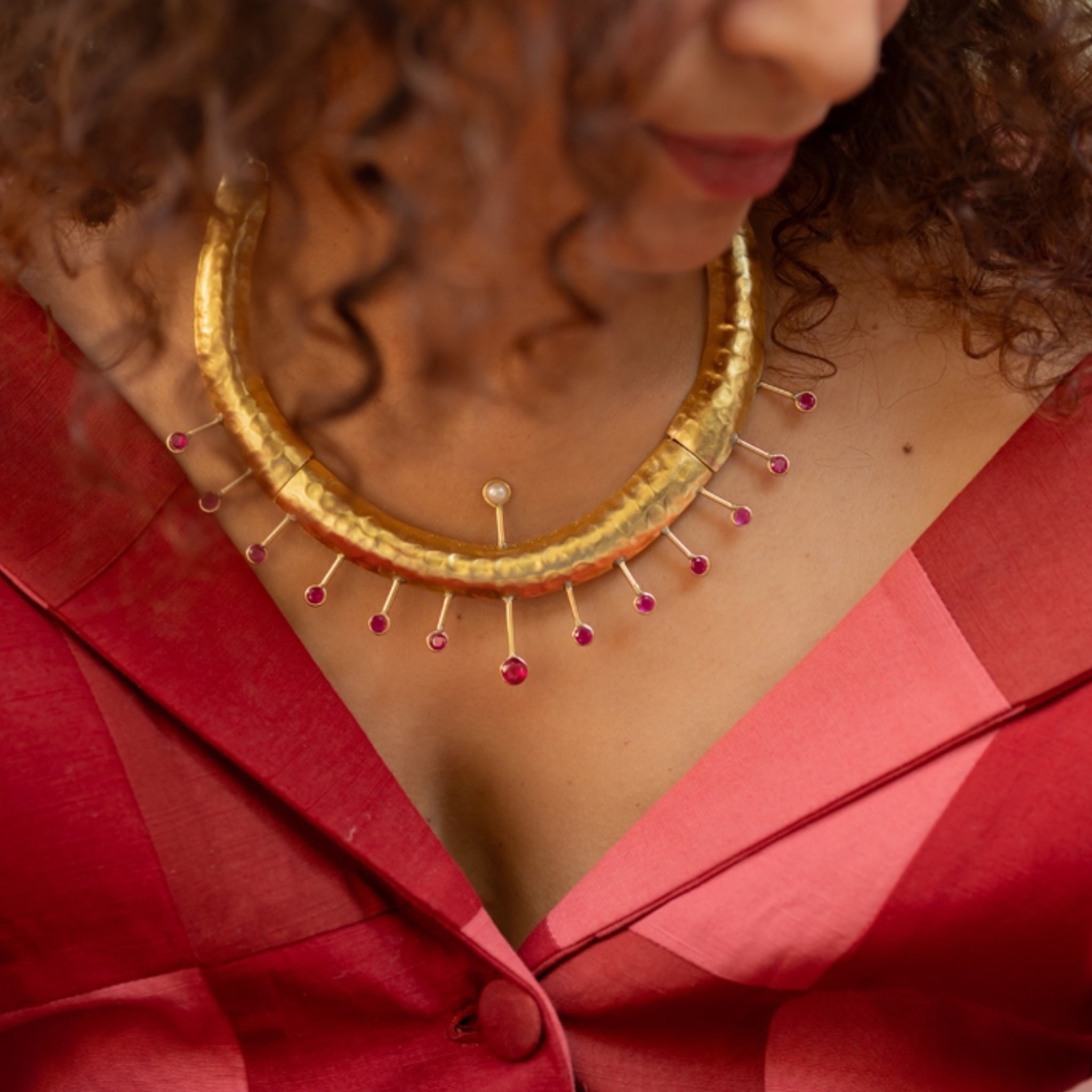 Surya Necklace - CiceroniNeckpieceBy Nirjari