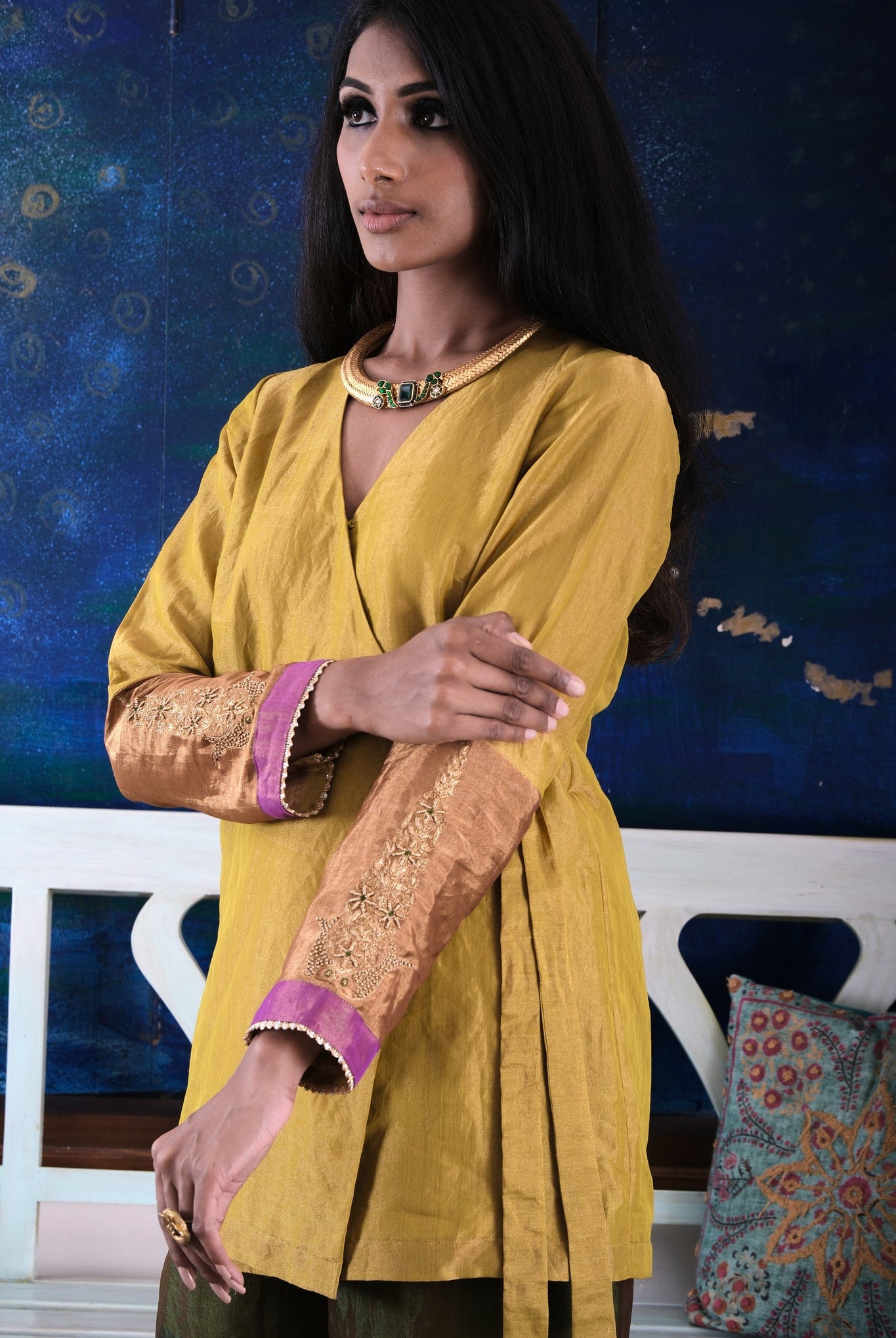 Suvarna Zea Set - CiceroniKurta Set, Festive WearRaga & Co.