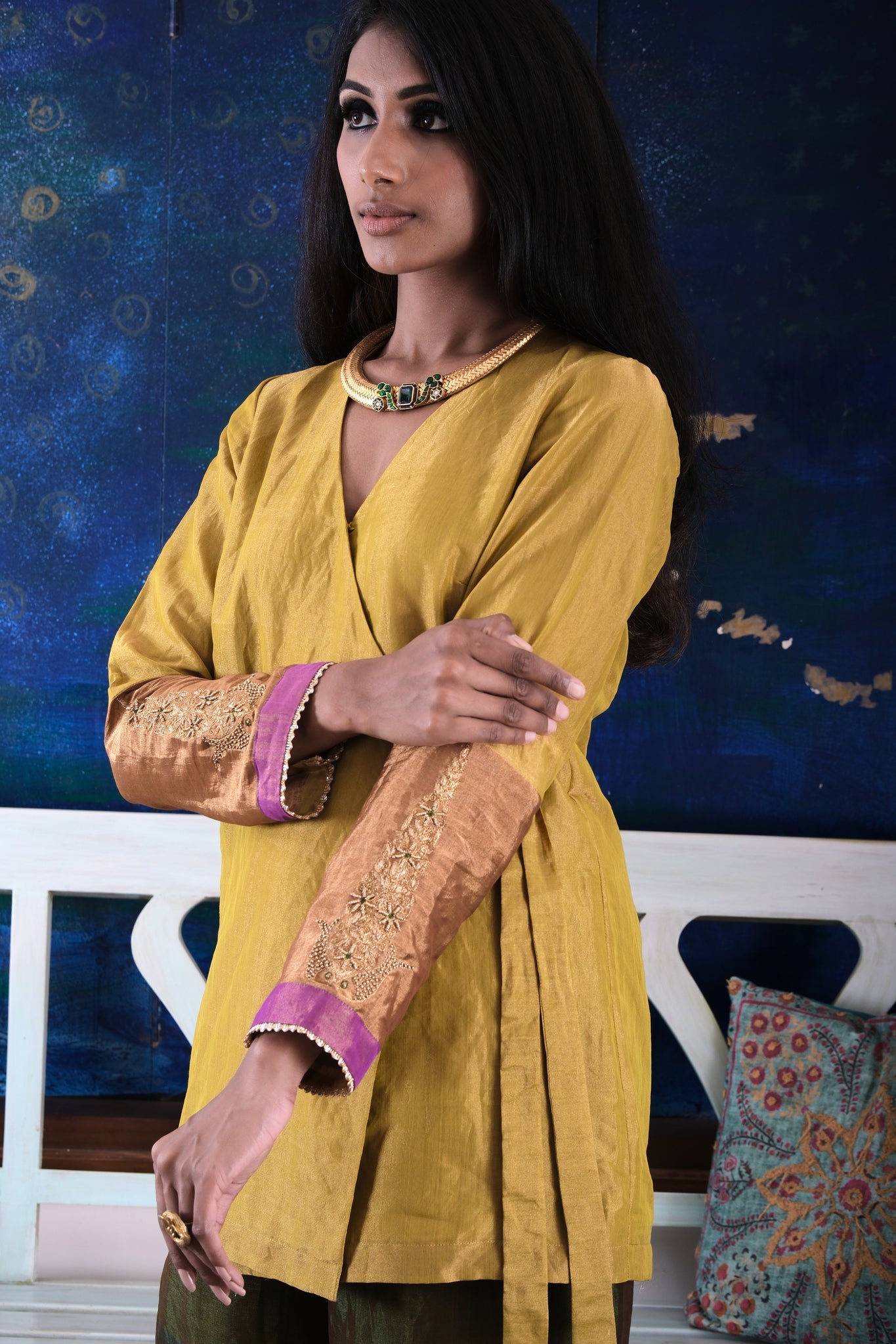 Suvarna Zea Set - CiceroniKurta Set, Festive WearRaga & Co.