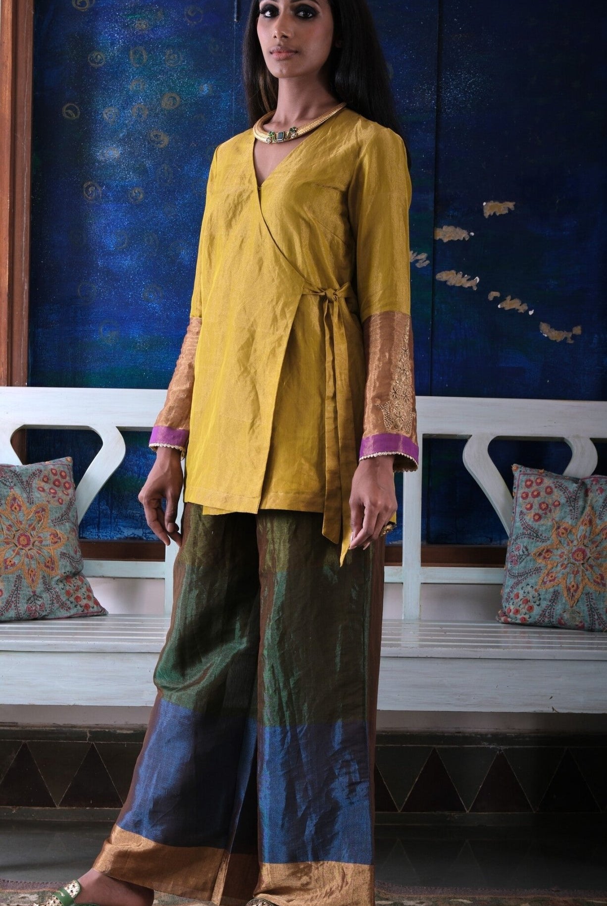 Suvarna Zea Set - CiceroniKurta Set, Festive WearRaga & Co.