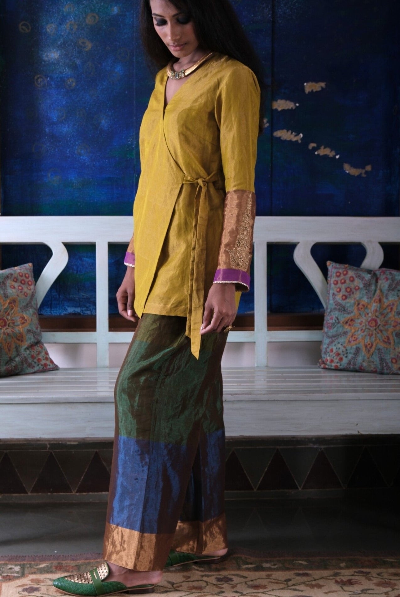 Suvarna Zea Set - CiceroniKurta Set, Festive WearRaga & Co.