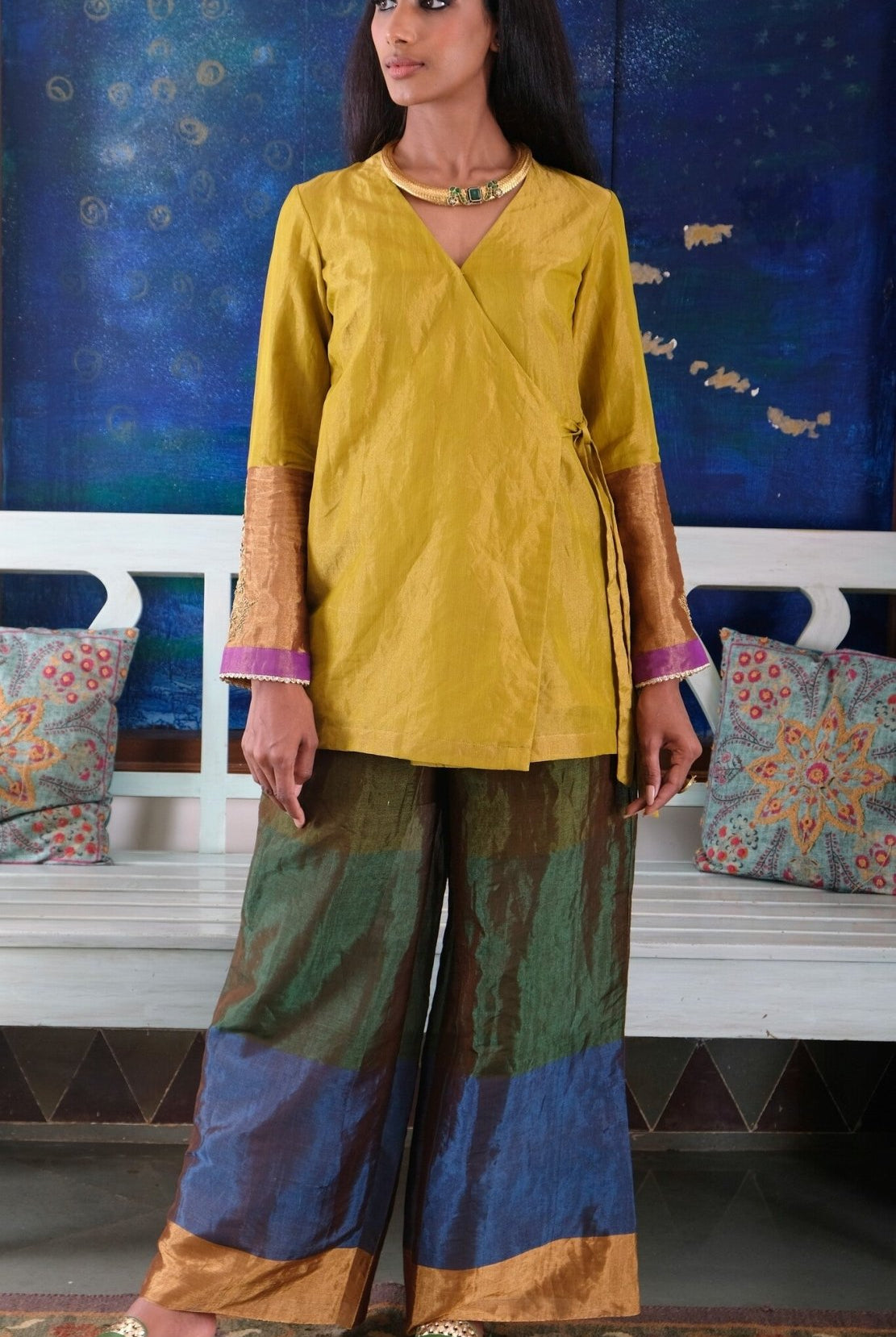 Suvarna Zea Set - CiceroniKurta Set, Festive WearRaga & Co.